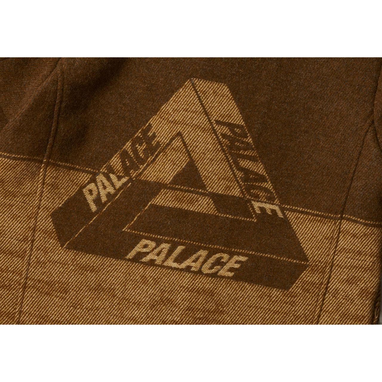 Пальто PALACE x C.P. Company FW22 Duffel Jacket Brown - изображение 7