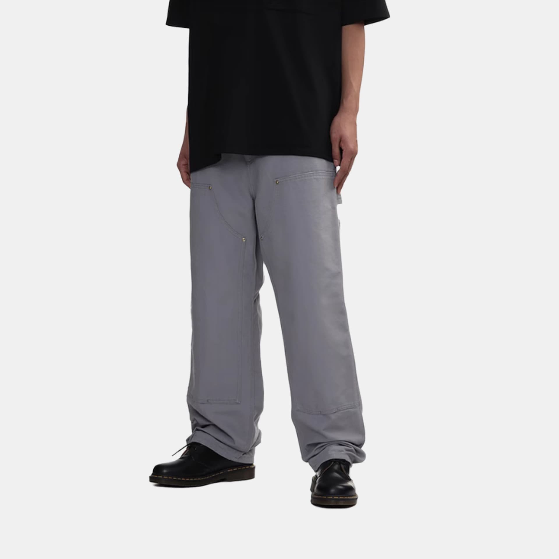 Штаны Carhartt WIP Classic Work Pants Carbon Gray - изображение 3