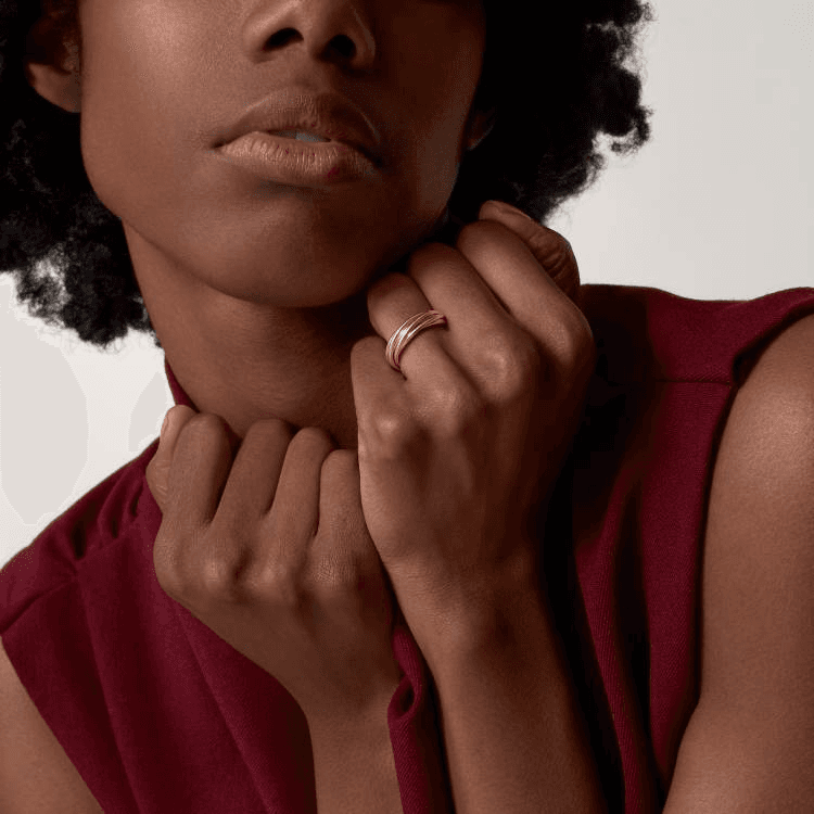 Кольцо Cartier Trinity Ring - изображение 4