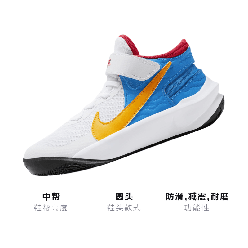 Кроссовки для баскетбола Nike Team Hustle D 10 - изображение 3