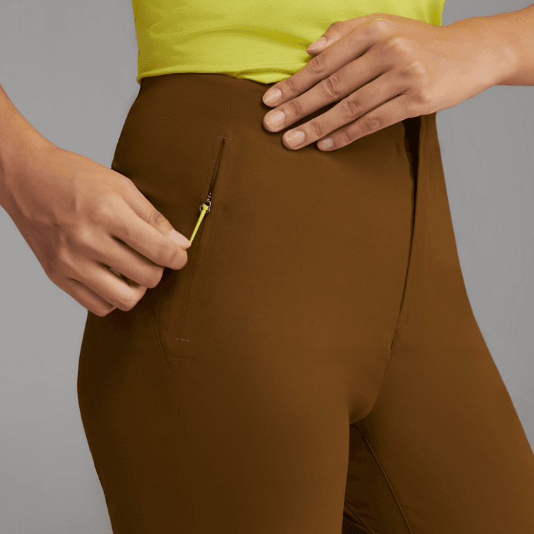 Штаны Lululemon LAB Collection OTM Ткани вязаные Повседневные брюки Женские Темно-коричневый - изображение 4