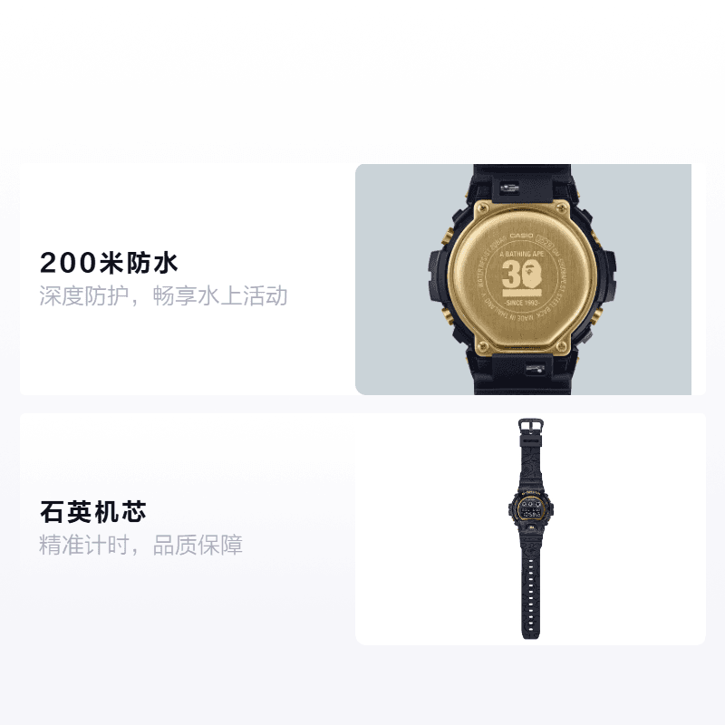 Часы Casio G-Shock x A Bathing Ape GM-6900BAPE-1 - изображение 2