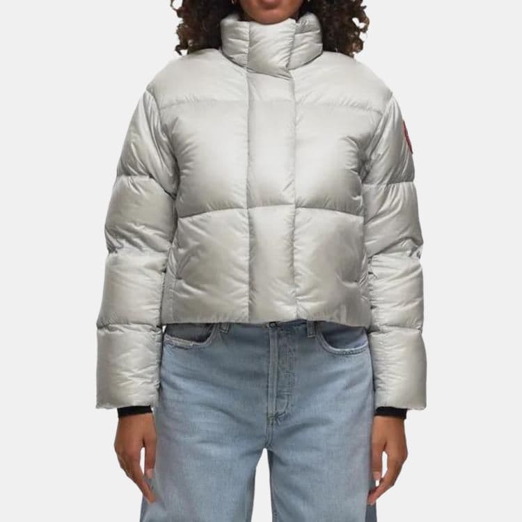 Пуховик Canada Goose Cypress Silver White - изображение 4