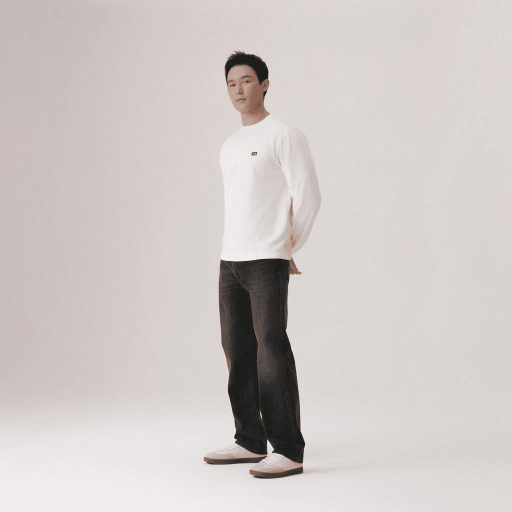 Штаны Levi's 555 Relaxed Straight Jeans — фото 7