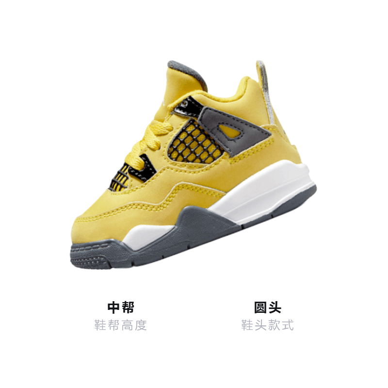 Кроссовки Jordan Air Jordan 4 retro "tour yellow" - изображение 3