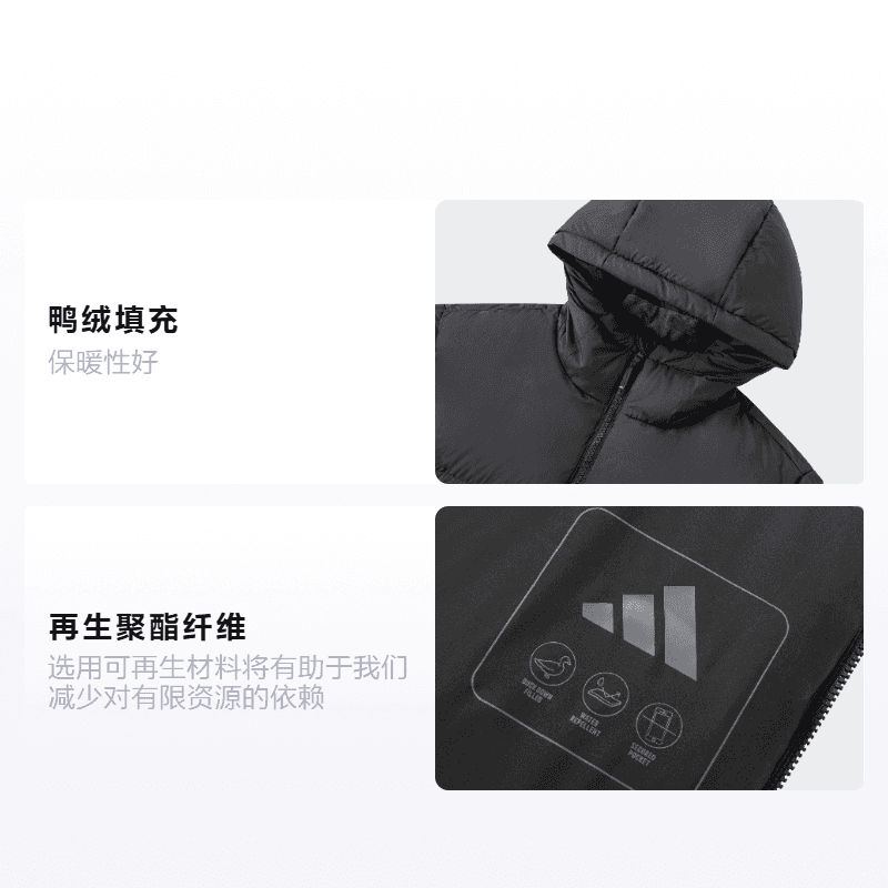 Зимняя куртка adidas Puffy Down Jacket — фото 2