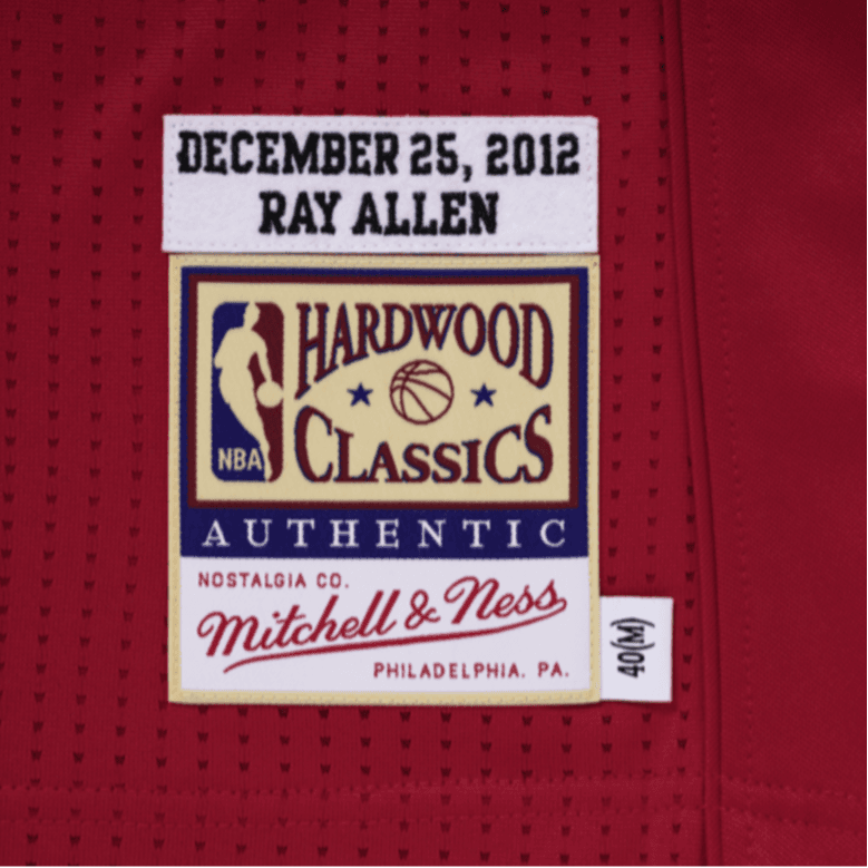 Баскетбольная майка Mitchell Ness AU 12-13 34 - изображение 3