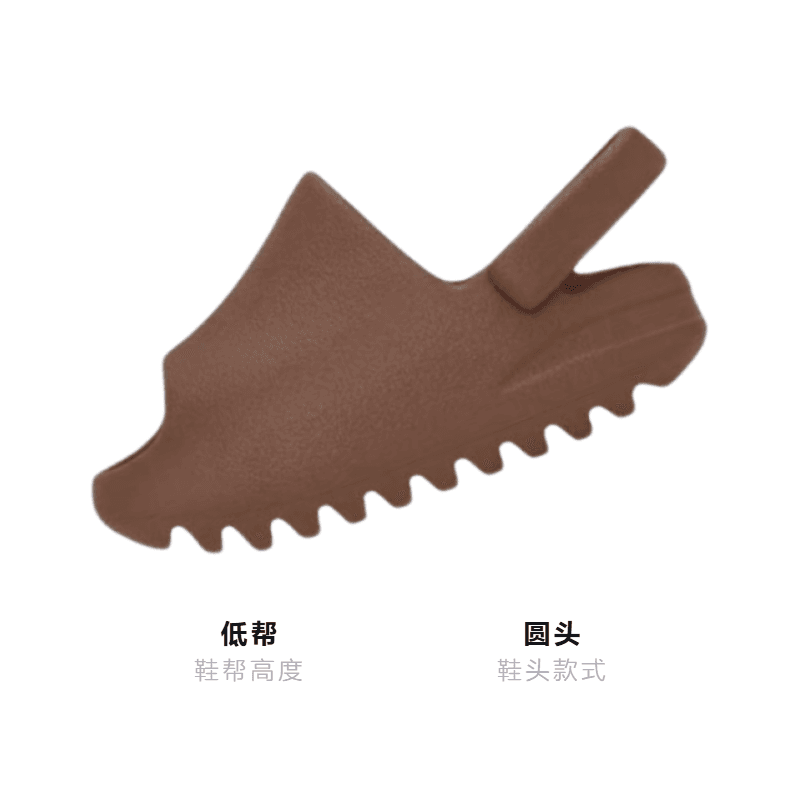 Кроссовки TD adidas originals Yeezy Slide "Flax" - изображение 3