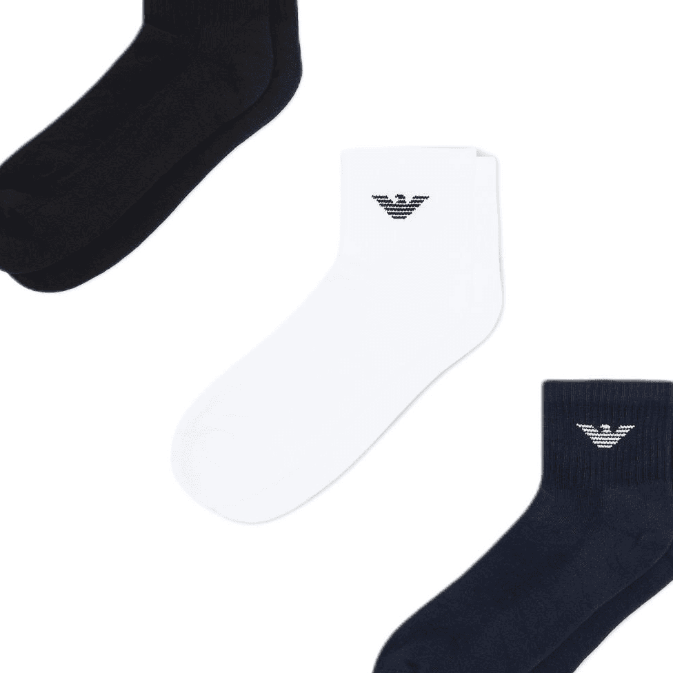 Носки EMPORIO ARMANI SS26 Essentials 3 - изображение 3