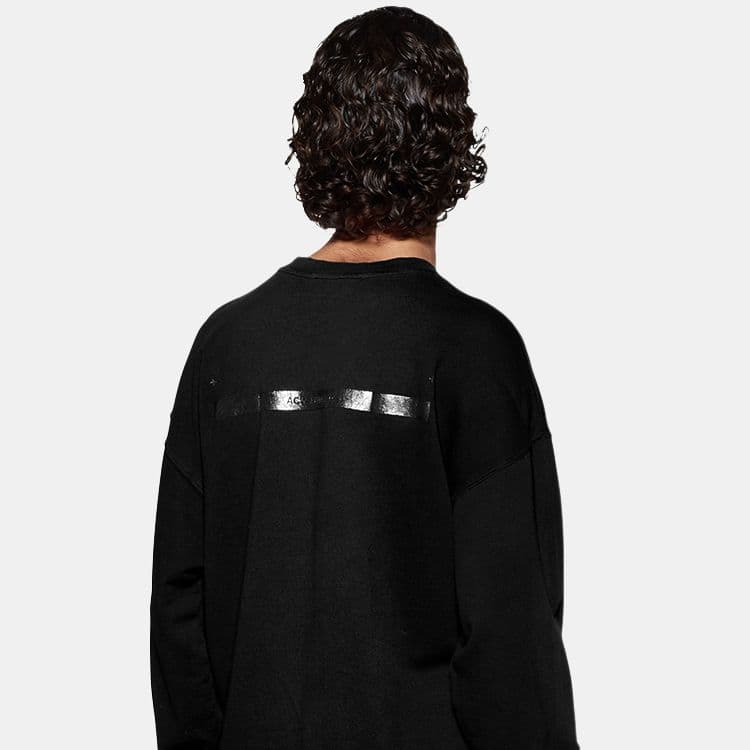 Кофта A-COLD-WALL* FW22 Crewneck Sweatshirt Black - изображение 4