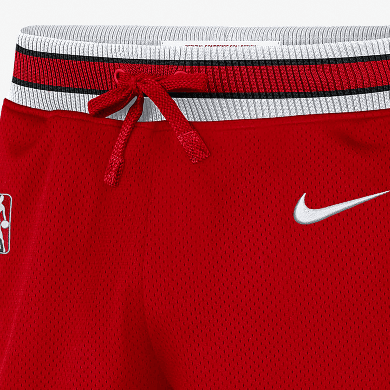 Баскетбольные шорты Nike Court Side NBA Chicago Bulls Fan Shorts Red - изображение 3