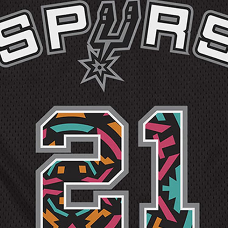 Баскетбольная майка Mitchell Ness NBA 03-04 21 - изображение 4