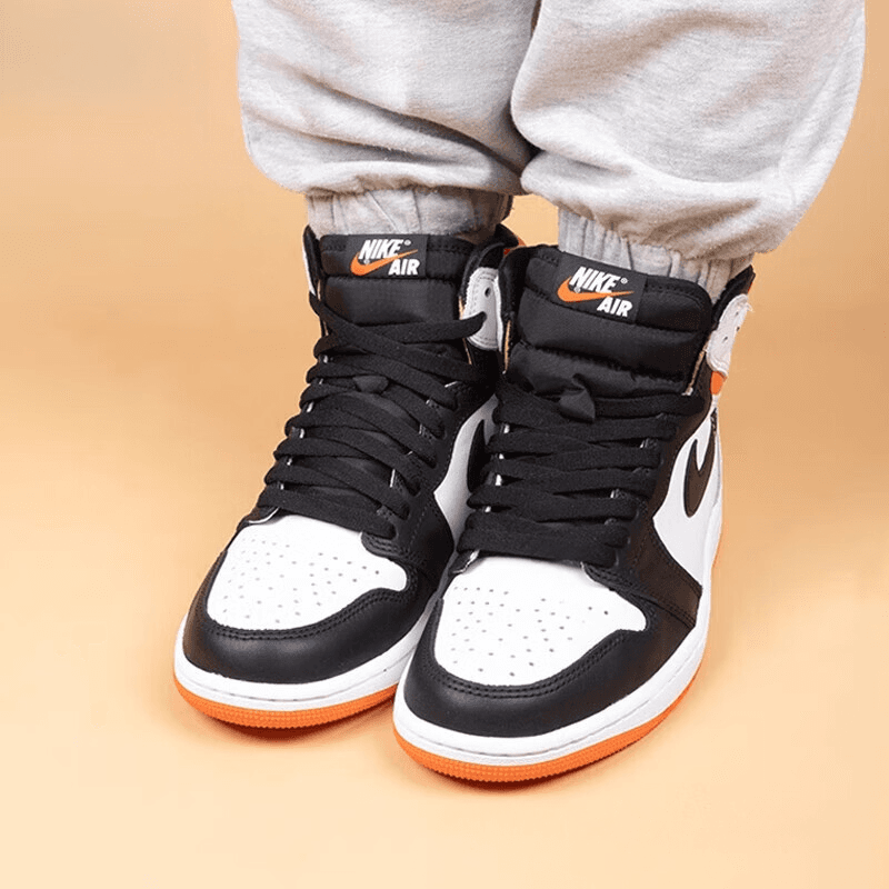 Кроссовки для баскетбола Jordan Air Jordan 1 Retro High OG "Electro Orange" GS - изображение 5
