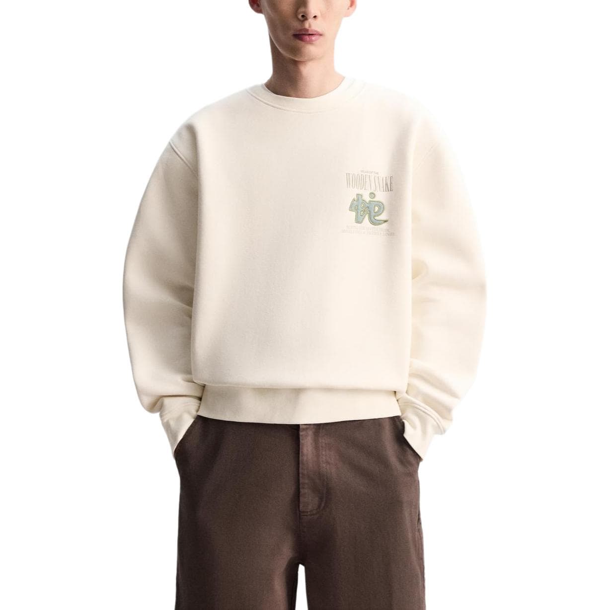 Кофта ZARA Embroidered Sweatshirt - изображение 3