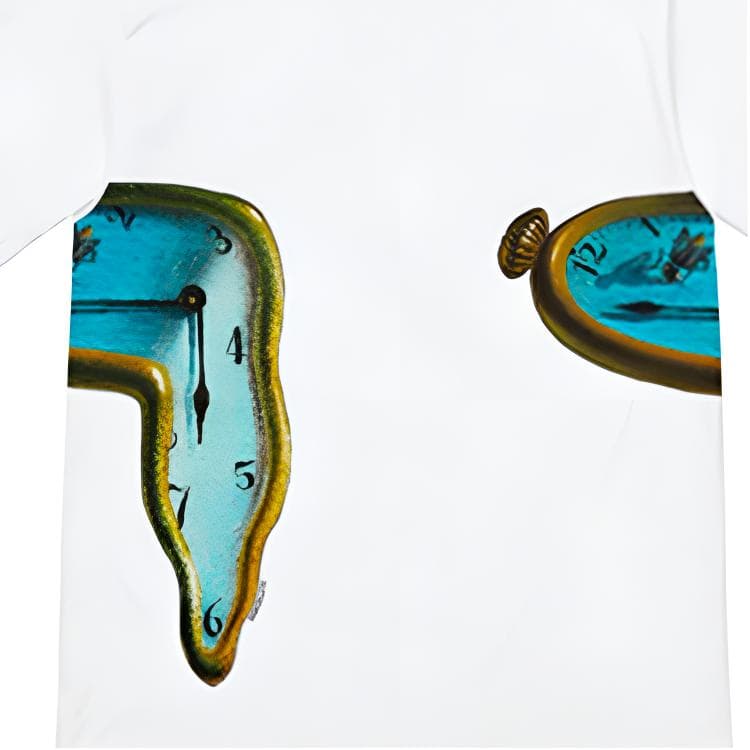 Футболка Supreme The Persistence of Memory Tee White - изображение 4