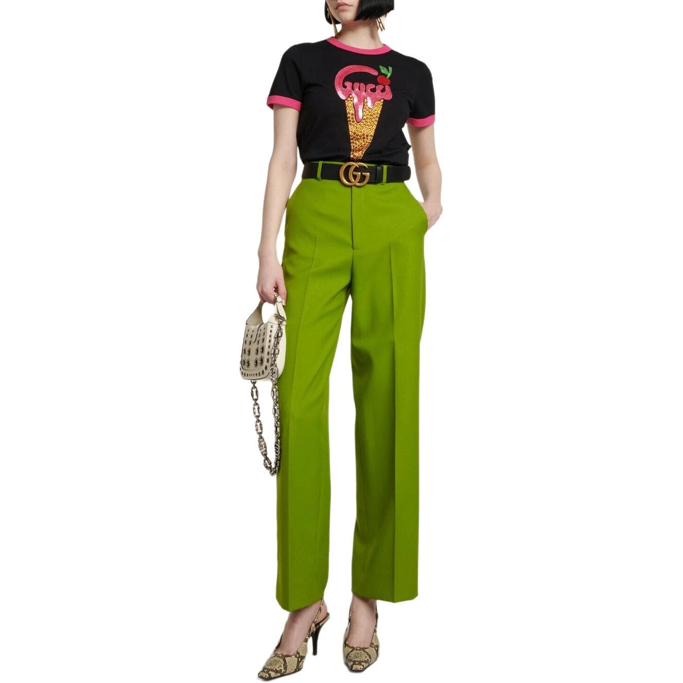 Футболка Gucci SS23 T-Shirt Black - изображение 3