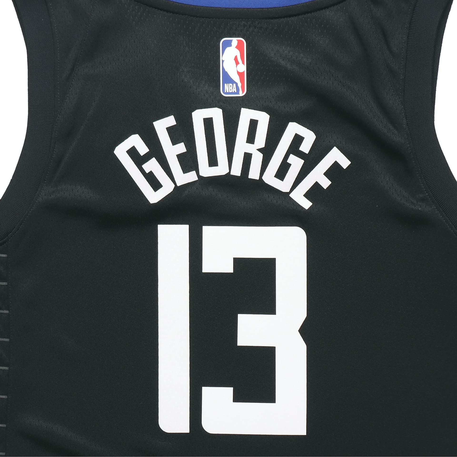 Баскетбольная майка Jordan NBA SW Clippers Jersey 2020-21 Paul George 13 Black - изображение 6