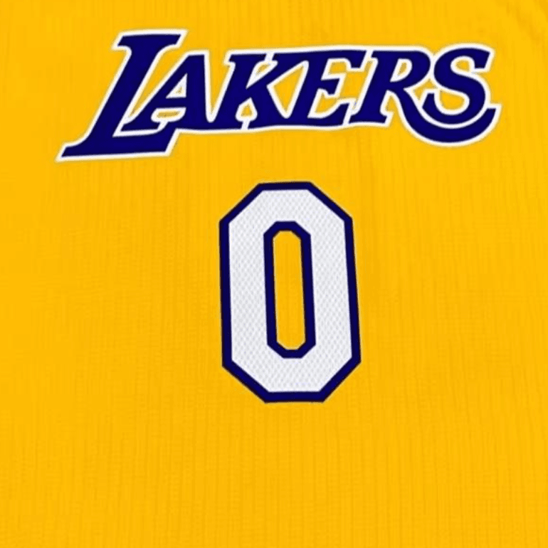 Баскетбольная майка adidas x NBA Lakers Young 0 Jersey - изображение 3