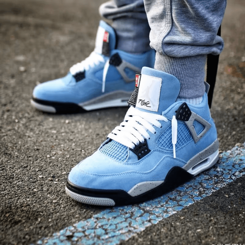 Кроссовки для баскетбола Jordan Air Jordan 4 Retro "University Blue" GS - изображение 5