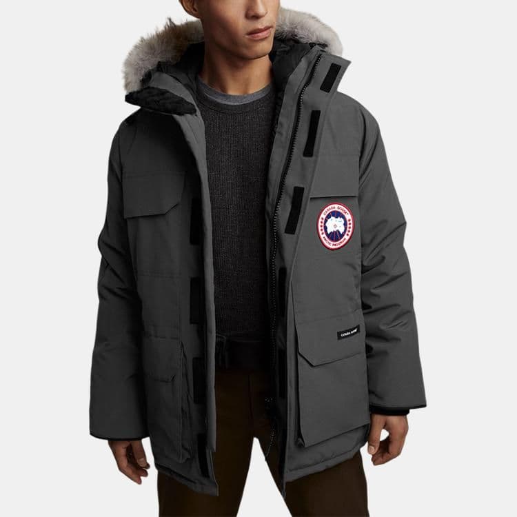 Зимняя куртка Canada Goose Expedition Parka Graphite - изображение 5