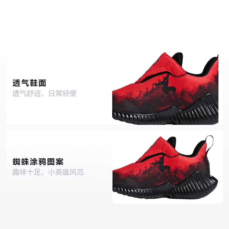 Кроссовки TD adidas Fortarun ''Spider-Man'' Ac I - изображение 2