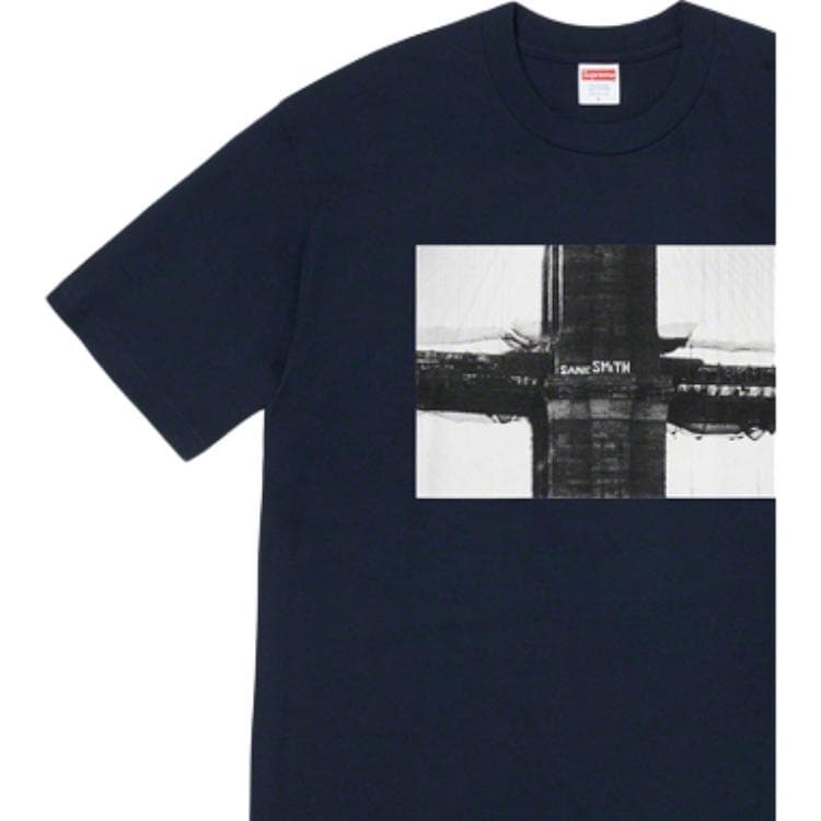 Футболка Supreme Bridge Tee Navy - изображение 4