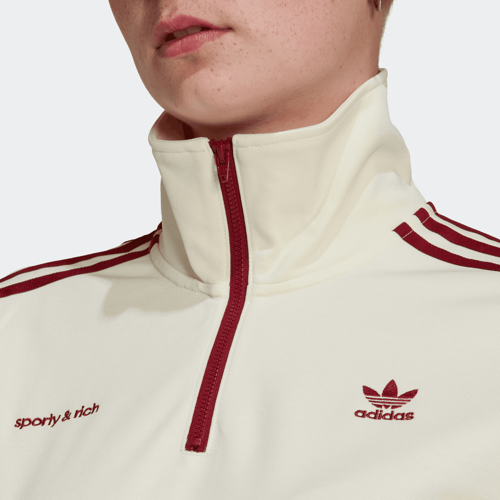 Куртка adidas Originals x Sporty & Rich Retro Jacket - изображение 5