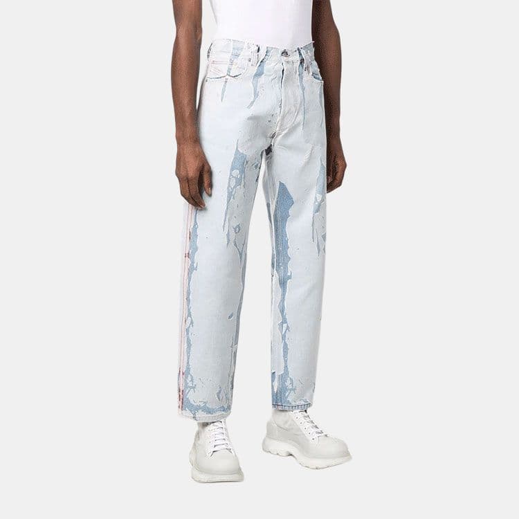 Штаны DIESEL Peel-Off Effect Jeans — фото 5