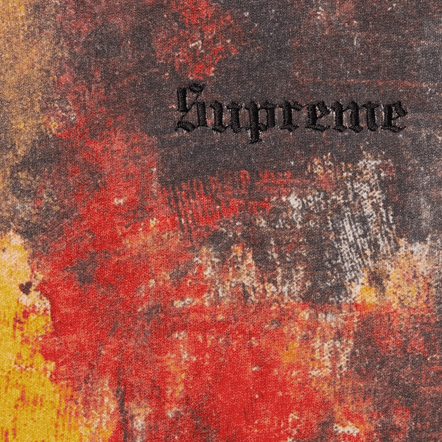 Кофта Supreme Fire Zip Up Hooded Sweatshirt - изображение 3