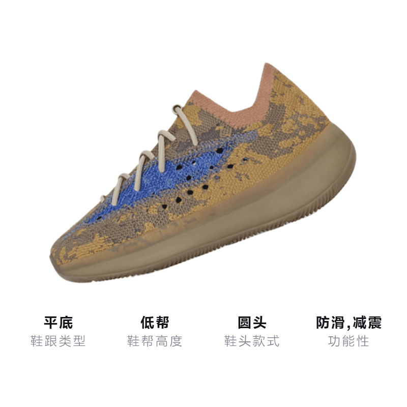 Кроссовки adidas originals Yeezy Boost 380 "Blue Oat" - изображение 3
