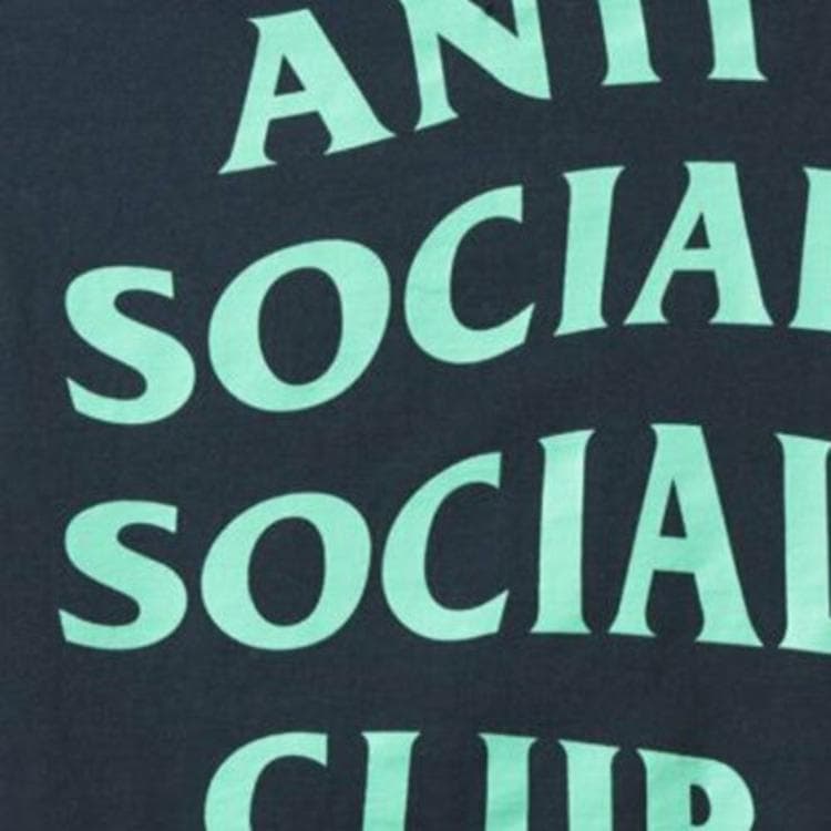 Футболка Anti Social Social Club Keyboard T-Shirt Navy - изображение 5