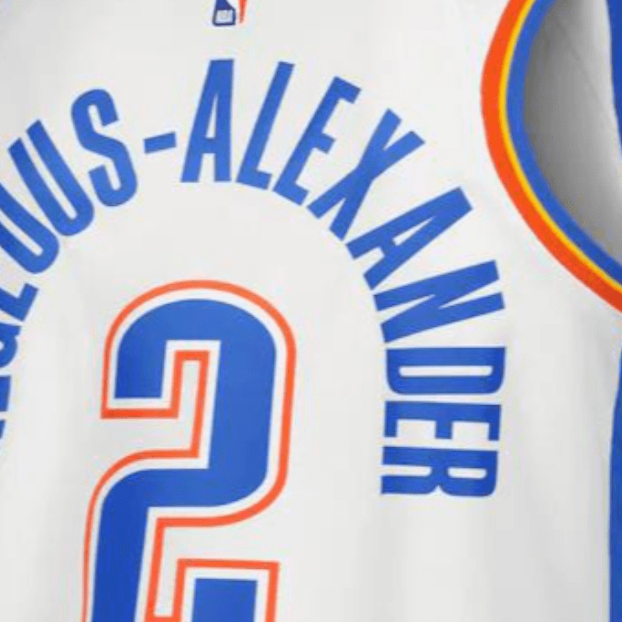 Баскетбольная майка Nike Alexander 2 Oklahoma City Thunder Jersey White - изображение 5