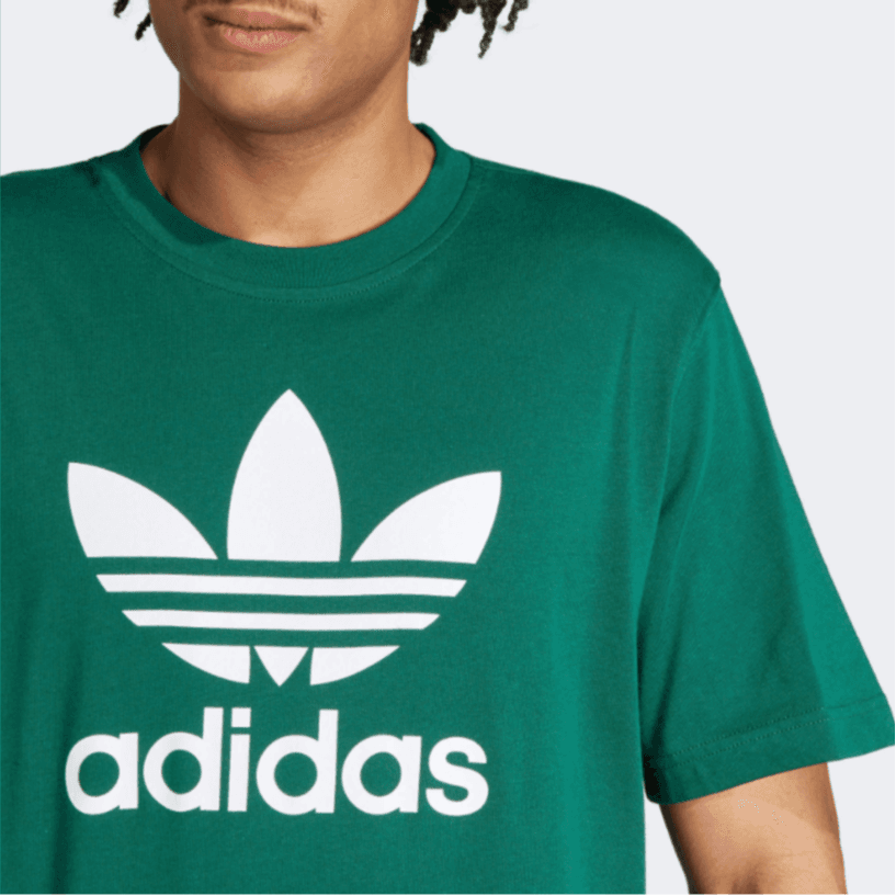 Футболка adidas Originals Logo T-Shirt Green - изображение 4