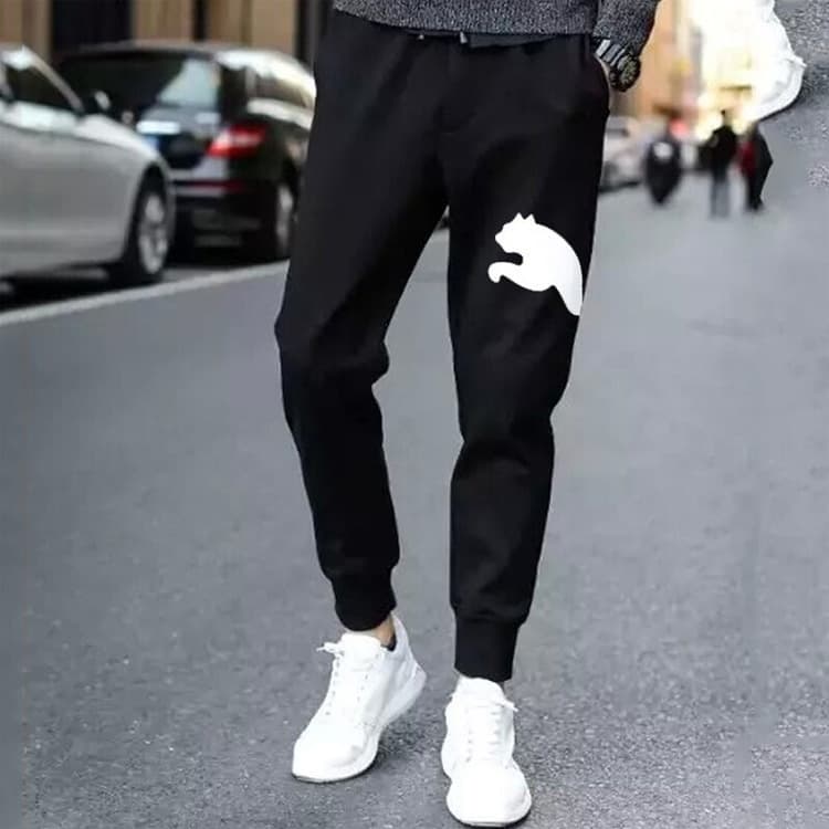 Штаны Puma Logo Joggers Black - изображение 3
