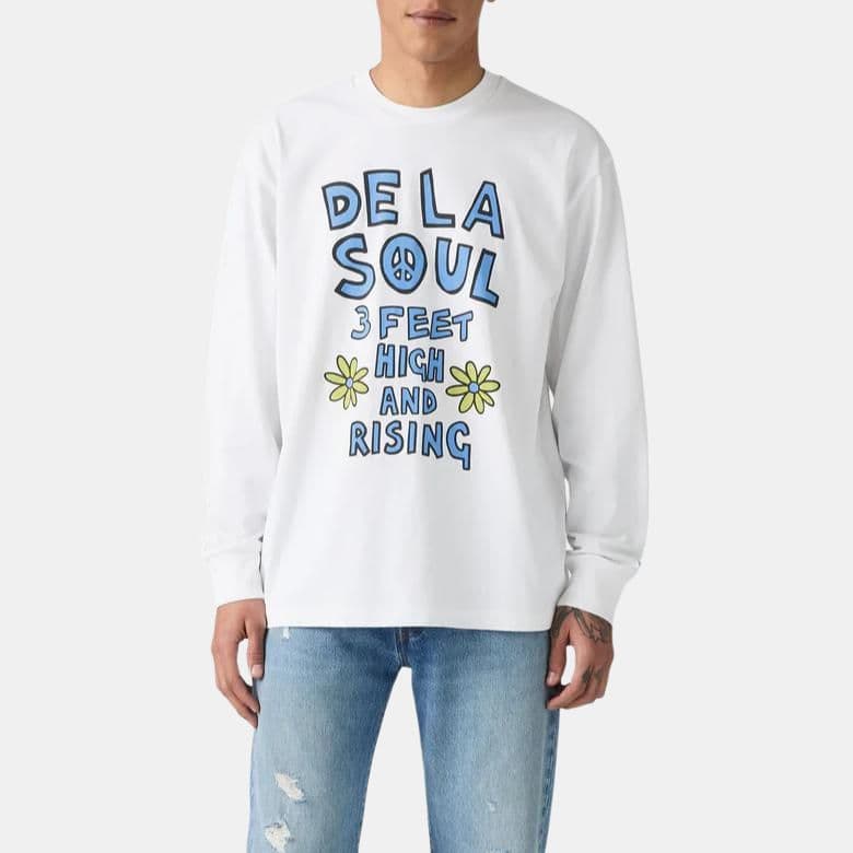Футболка Levi's DE LA SOUL FW25 logo T - изображение 2