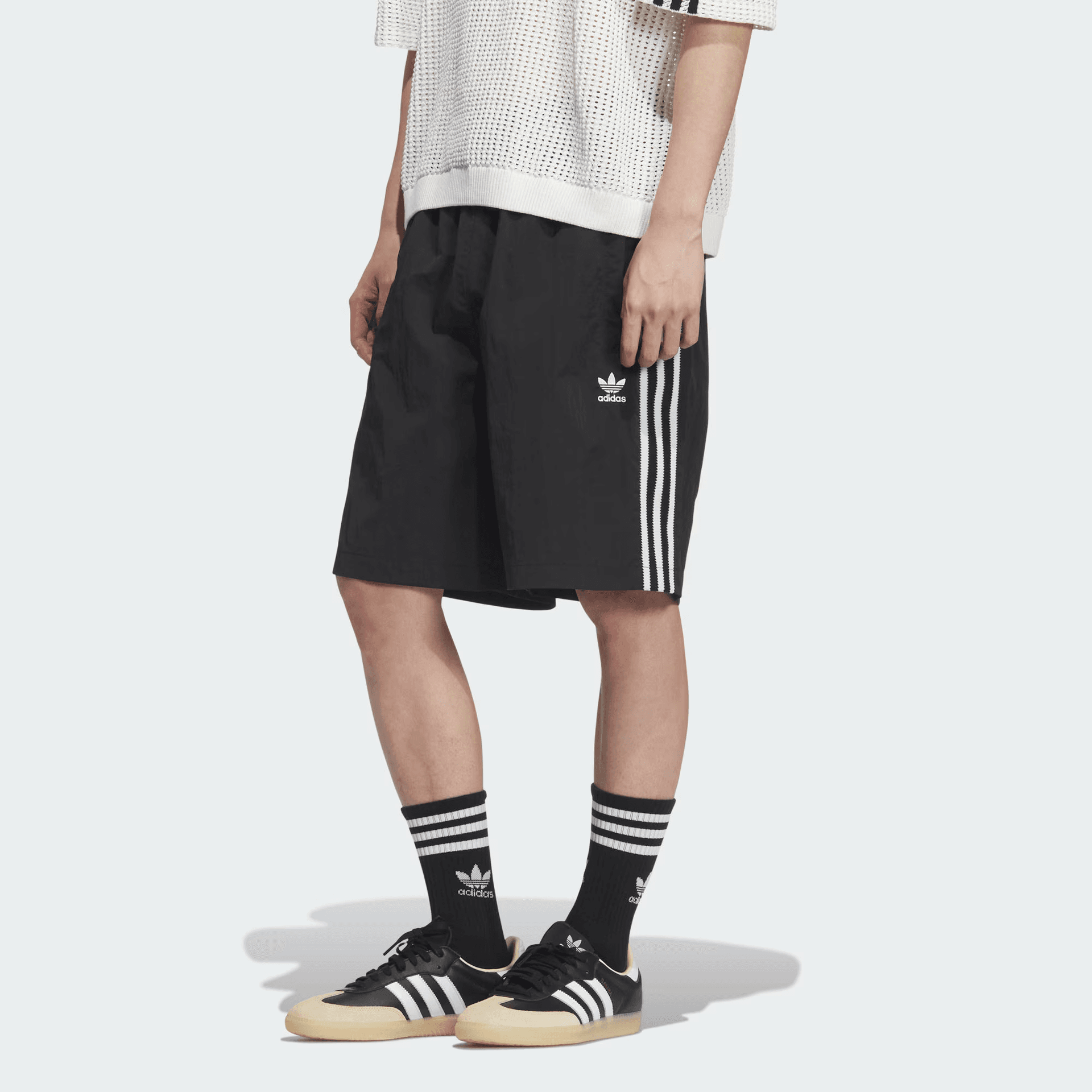 Тренировочные штаны adidas originals SS25 WOVEN SHORTS logo - изображение 4