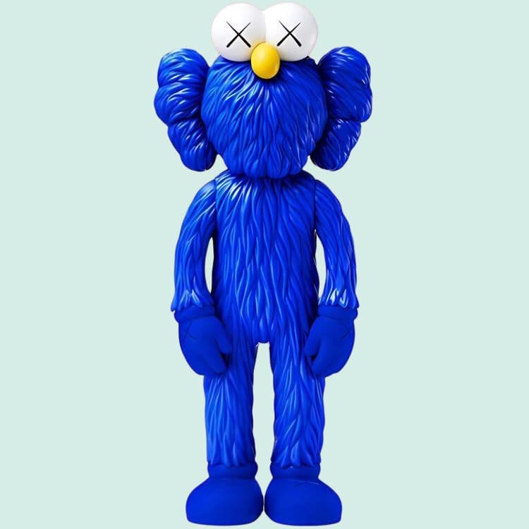 Фигурка KAWS BFF Open Edition Blue - изображение 4