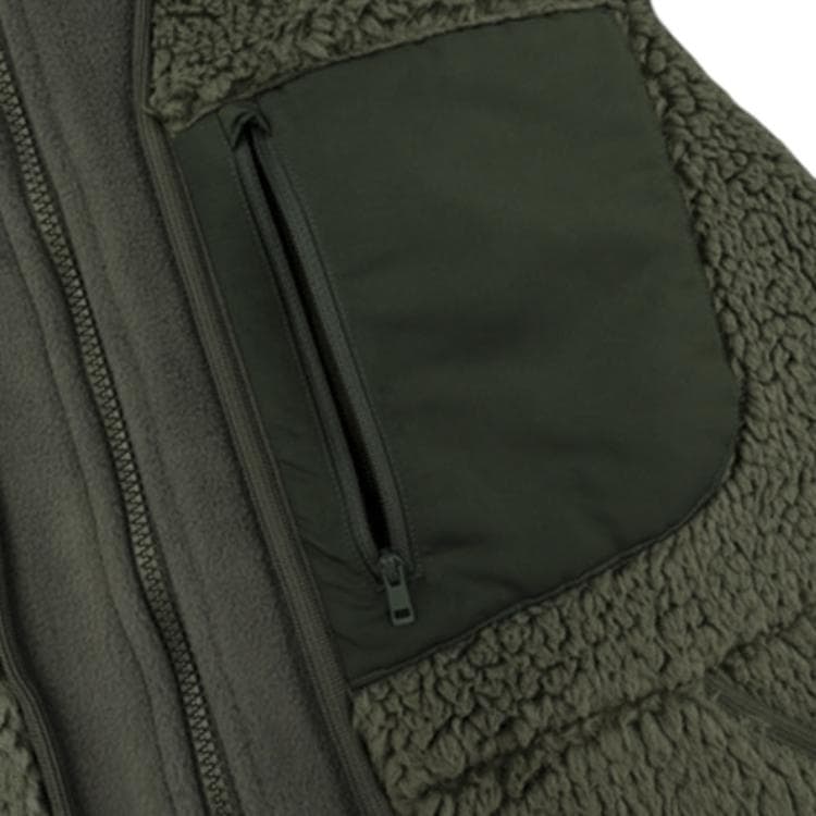 Куртка UNIQLO x White Mountaineering Fleece Jacket Deep Olive - изображение 5