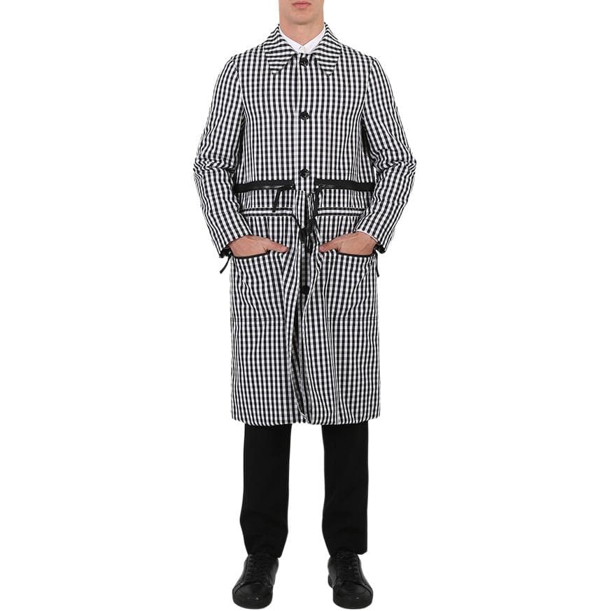 Ветровка Burberry Trench Coat Black White - изображение 3