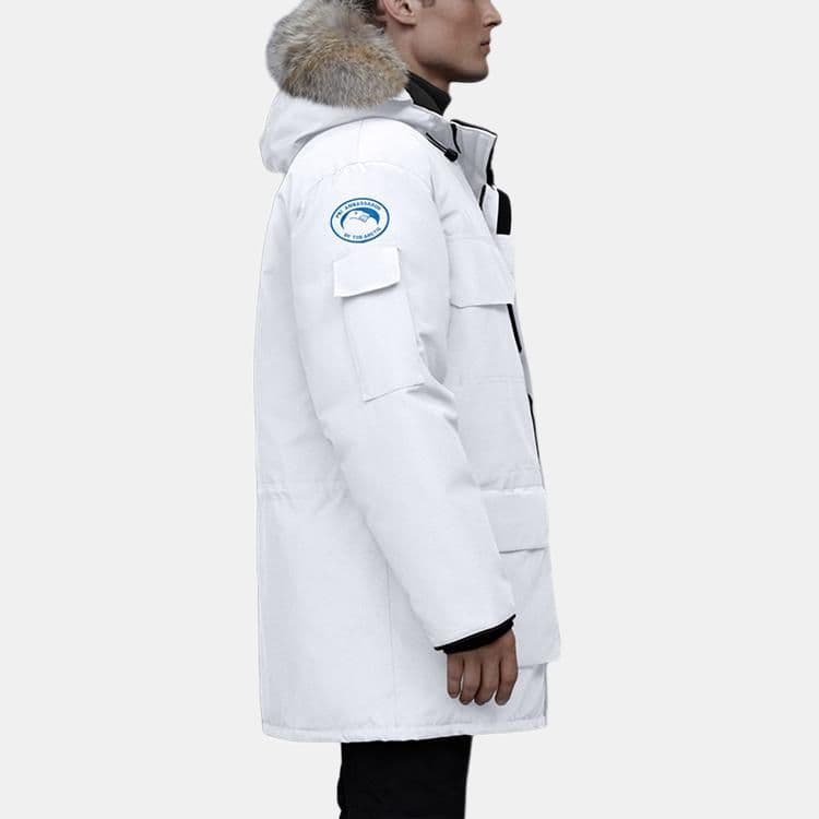 Зимняя куртка Canada Goose Expedition PBI White - изображение 4