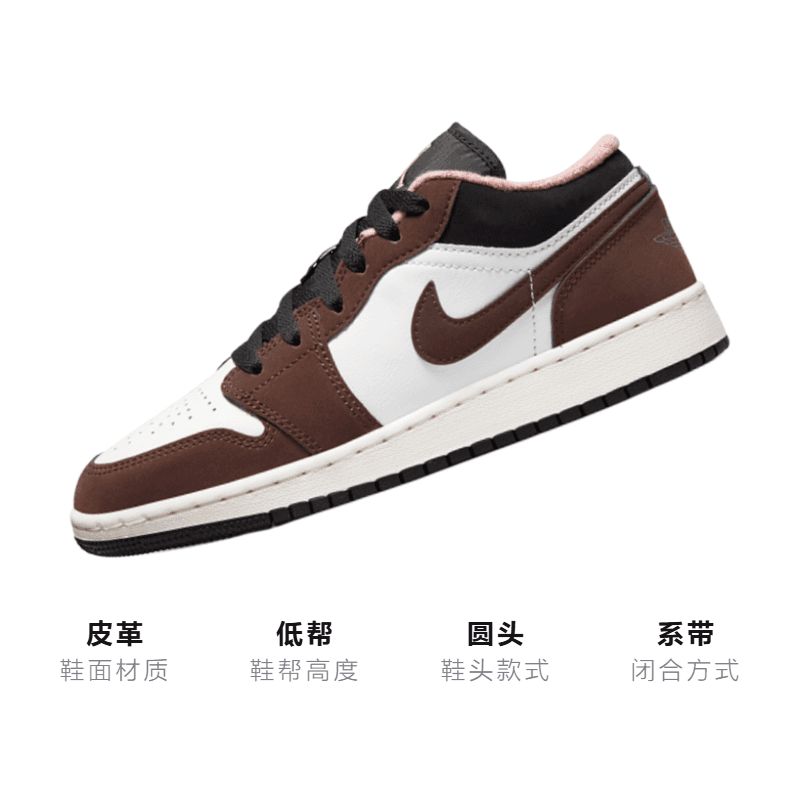 Кроссовки для баскетбола Jordan Air Jordan 1 Low SE GS - изображение 3
