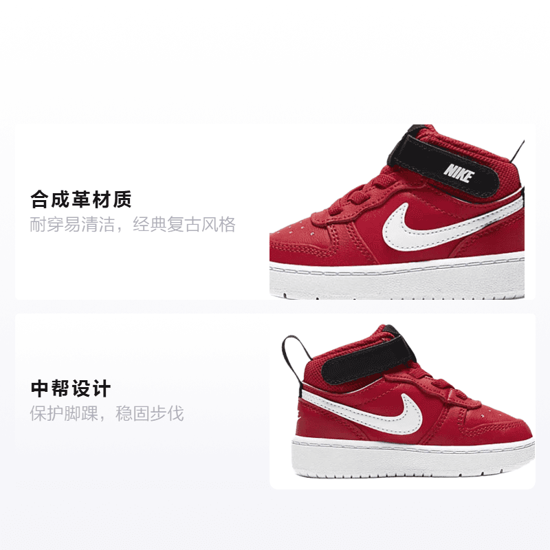 Кроссовки Nike Court Borough Mid 2 - изображение 2