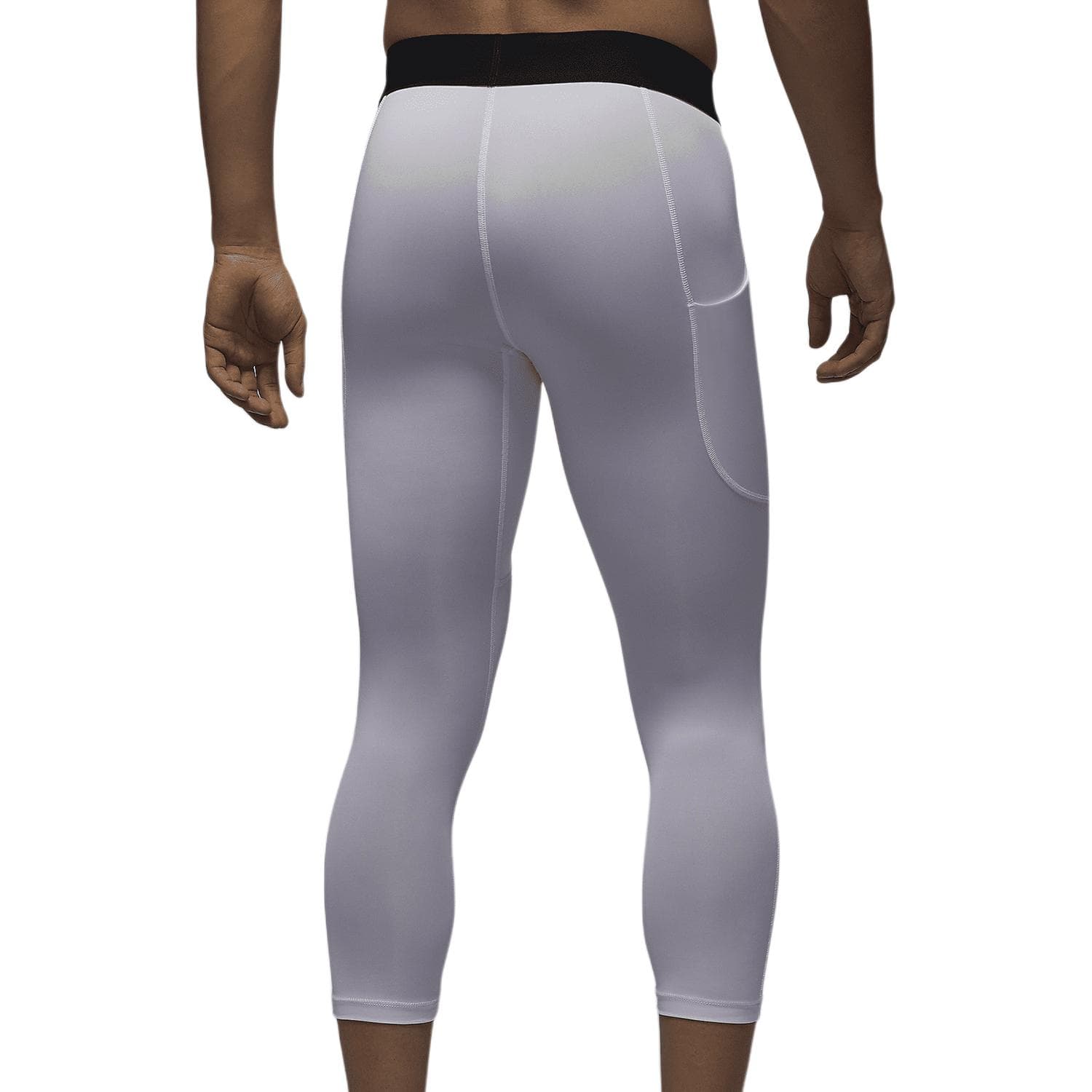 Тренировочные штаны Мужские спортивные шорты Jordan White Black - изображение 3