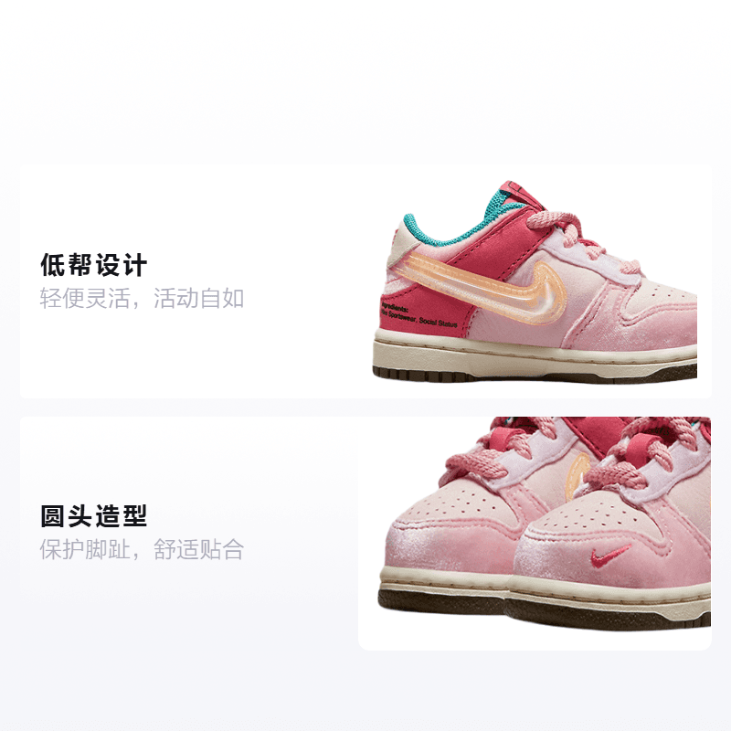 Кроссовки Social Status x Nike Dunk Low - изображение 2