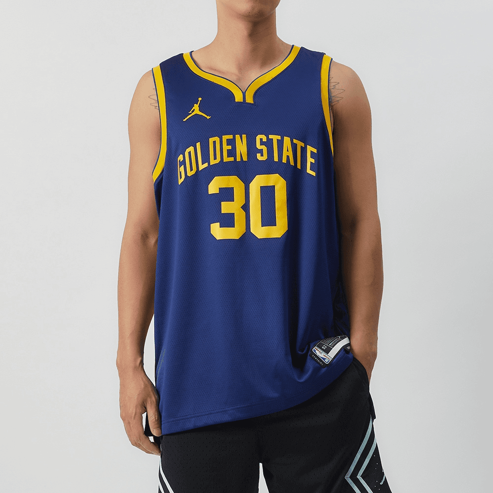 Баскетбольная майка Jordan NBA Warriors Curry 30 Jersey - изображение 3