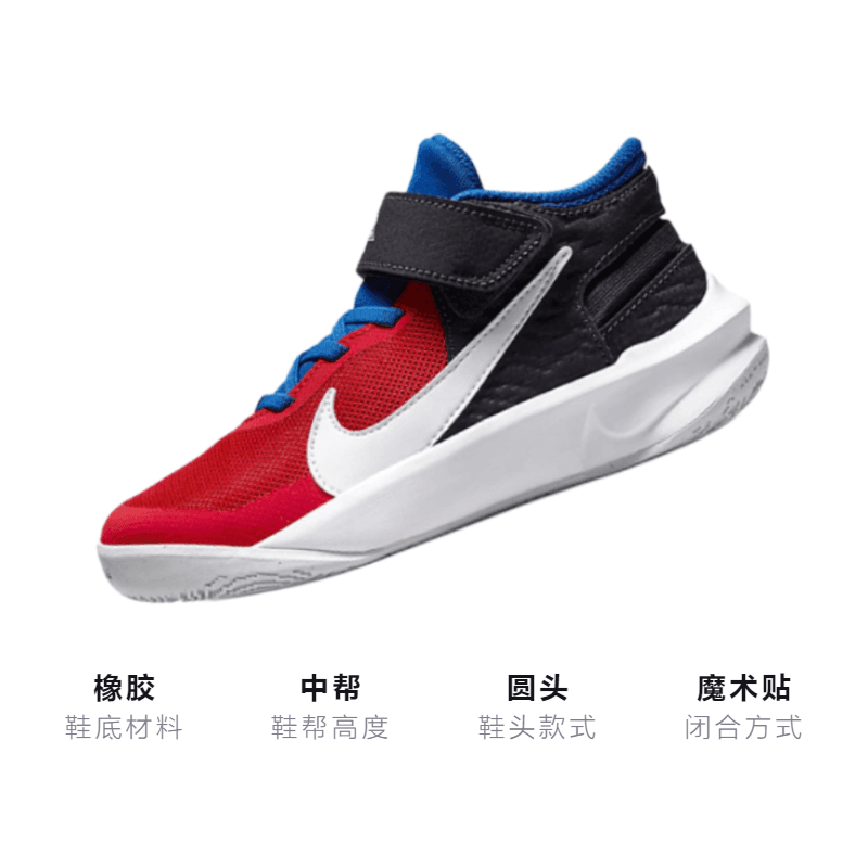 Кроссовки для баскетбола Nike Team Hustle D 10 FlyEase BP - изображение 3