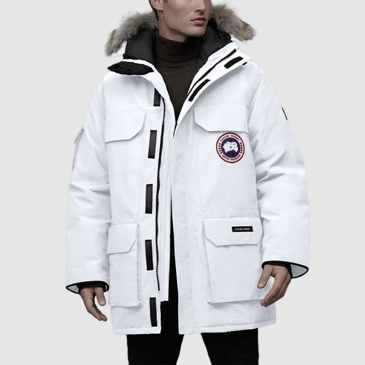 Зимняя куртка Canada Goose Expedition Parka North Star White - изображение 3