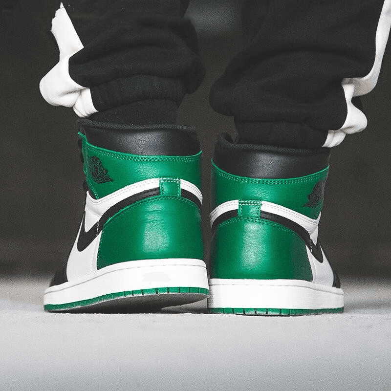 Кроссовки для баскетбола Jordan Air Jordan 1 Retro High Pine Green GS - изображение 5