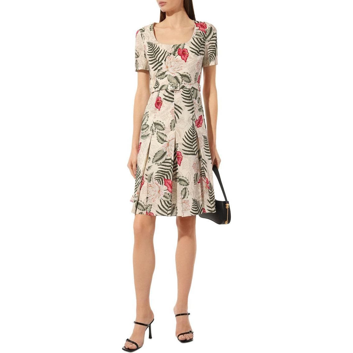 Платье Gucci Floral Print Dress - изображение 8