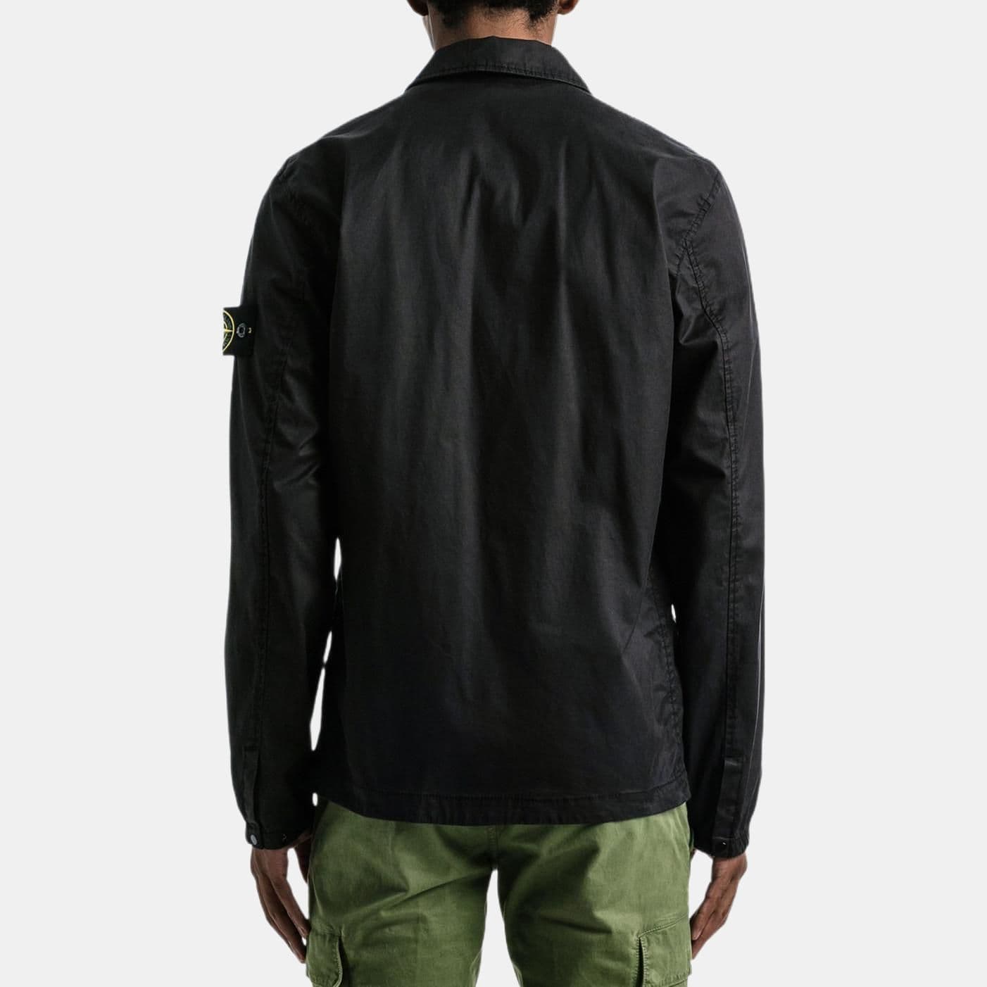 Куртка Stone Island FW22 Black Shirt Jacket - изображение 4